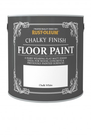 paint finish floor chalky matt