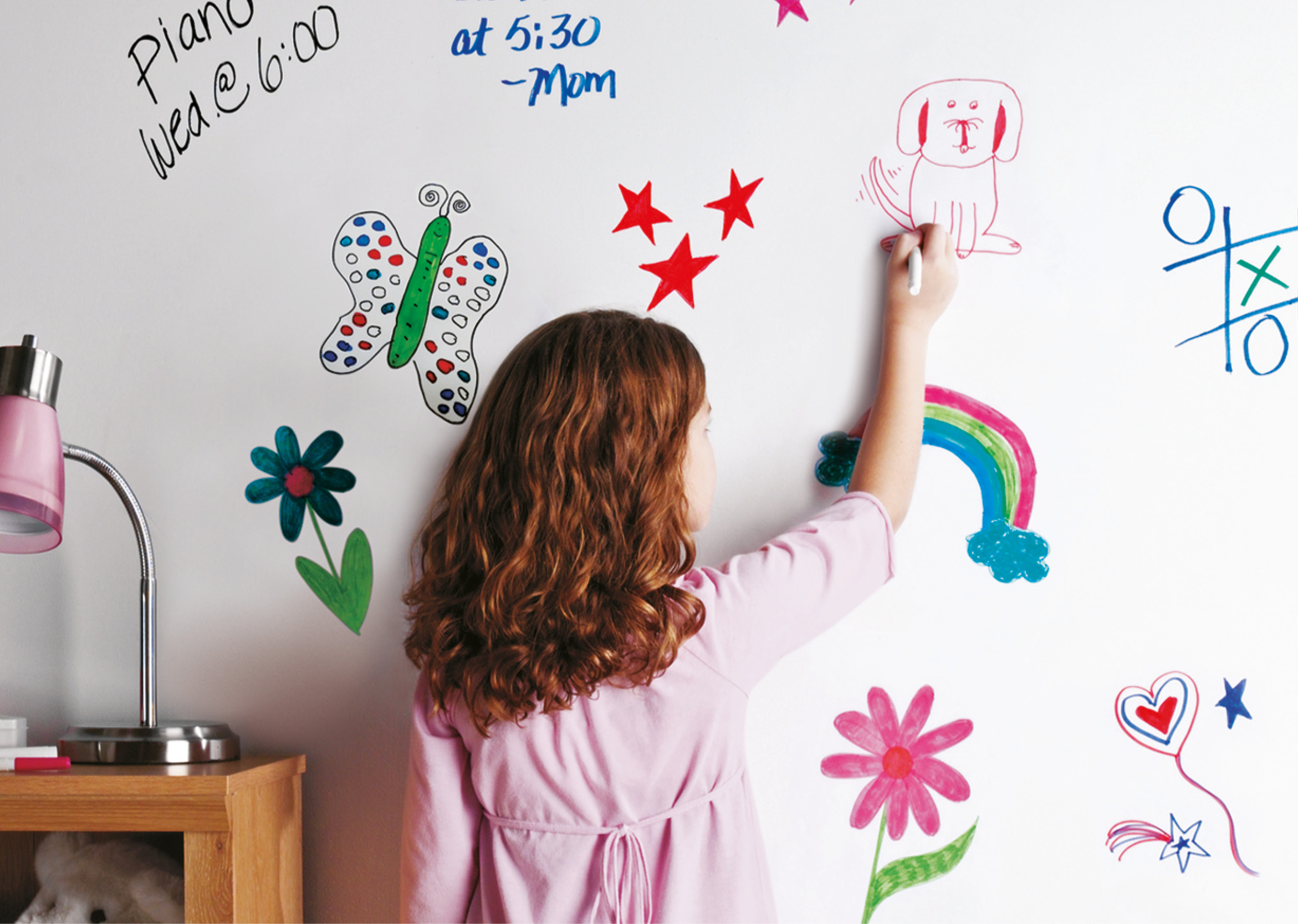 DIY Whiteboard for Pantry Door, DIY Whiteboard Wall