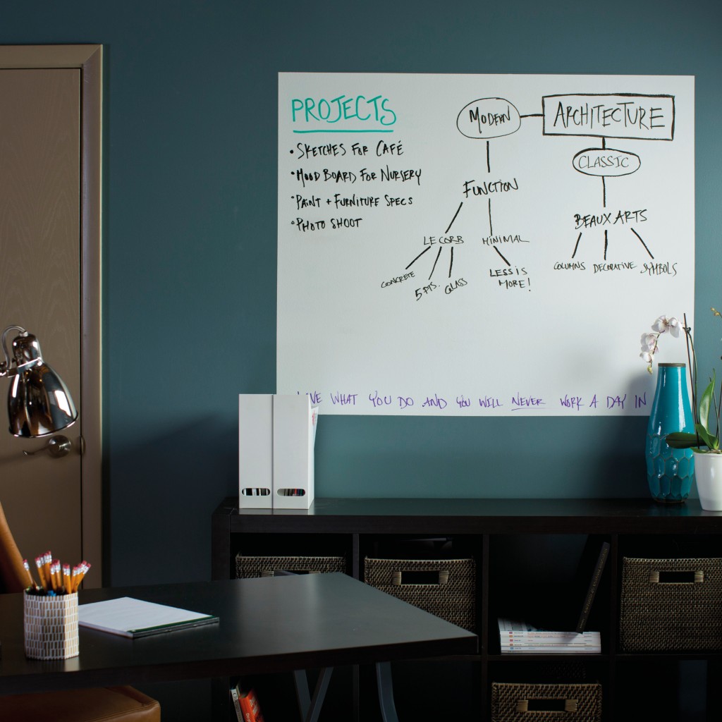 Rust Oleum Doodle Wall for Home Offices and Playrooms