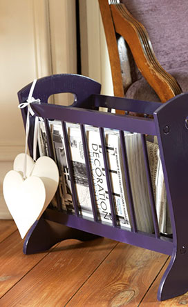 Project Inspiration: Transform A Dated Magazine Rack