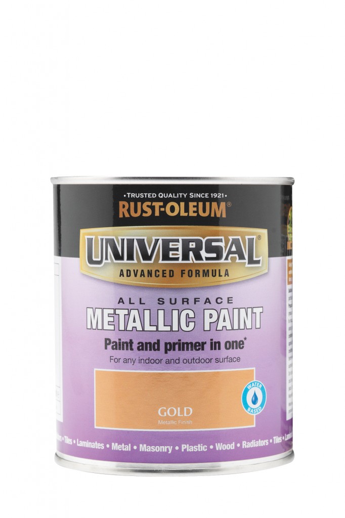 Universal Metallic AllSurface Paint 400ml Rustoleum Spray Paint