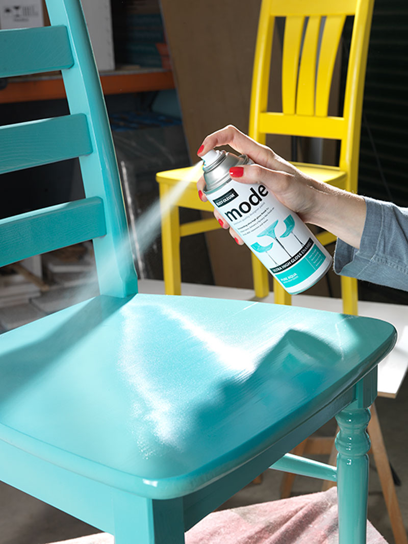 Spray Painted Chair 