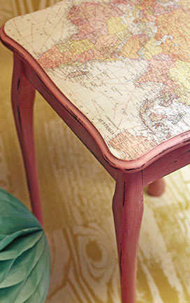 Project Inspiration: Creating A Quirky Map Table