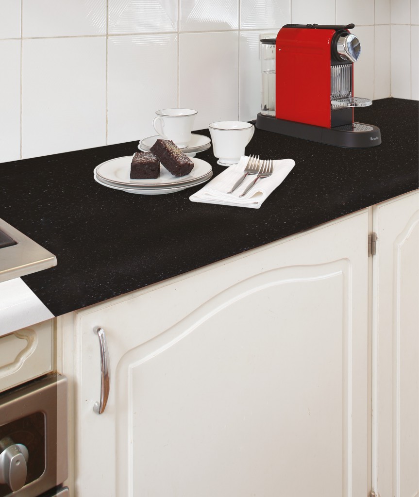 Worktop Transformations Galaxy Black Rustoleum Spray Paint