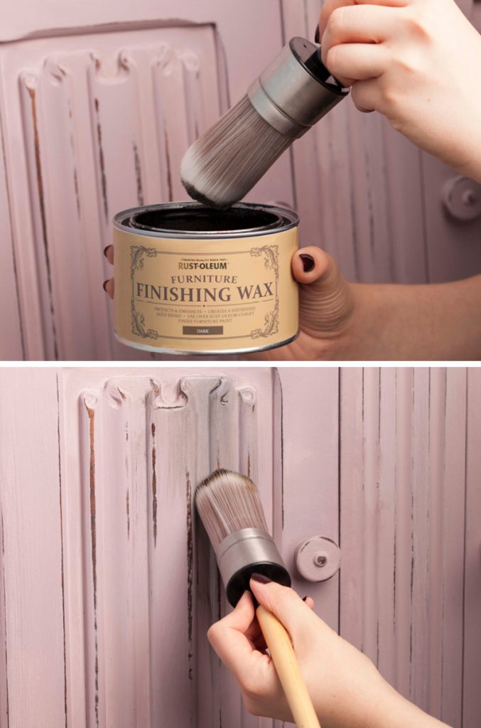 HOW TO USE RUSTOLEUM DARK FURNITURE FINISHING WAX Rustoleum Spray Paint