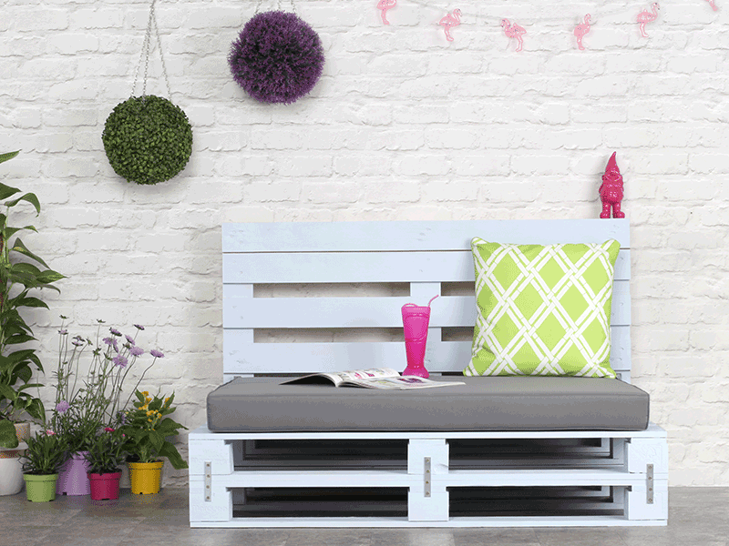 Perfect Pallet Furniture, How To Make Cushions For Outdoor Pallet Furniture