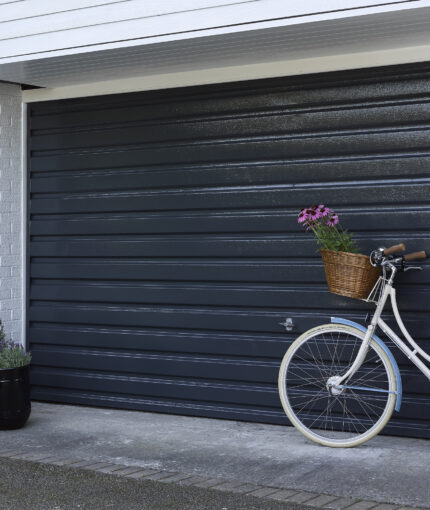 Rust-Oleum Metal Expert Garage Door Paint - Black Garage Lifestyle