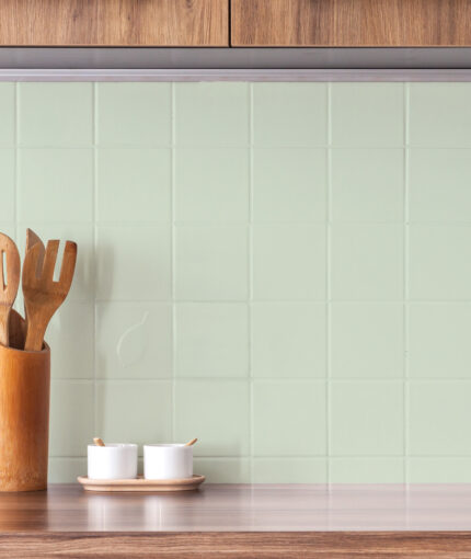 Kitchen Tile Paint - Satin Kitchen Tile - Laurel Green (green)